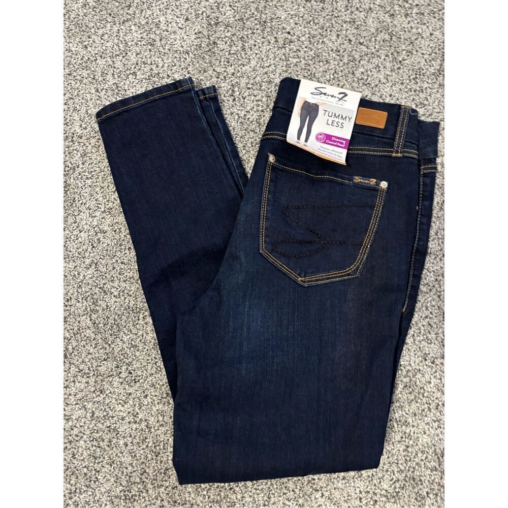 ❤️Seven7 Tummyless High Rise Skinny Jeans Sz12